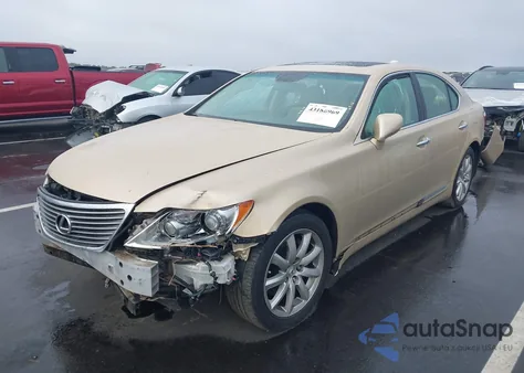2009 Lexus Ls 460 from USA, damaged, VIN JTHBL46F995090704